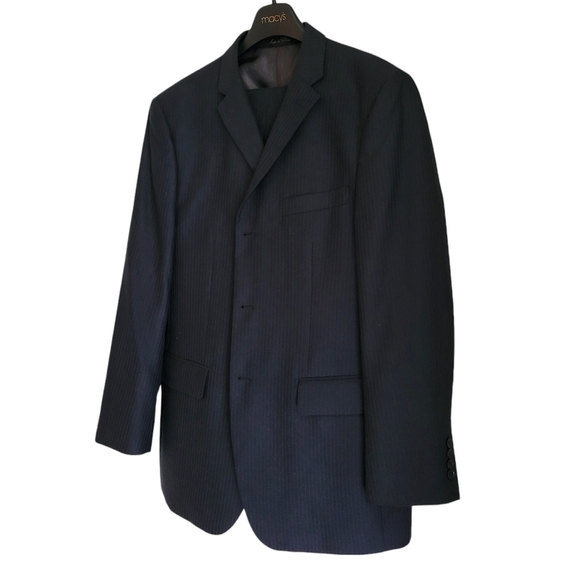 Evan Picone 3-Button Suit Men's Size 42R Men's. Waist 34 Inseam 31. Excellent - Picture 2 of 7